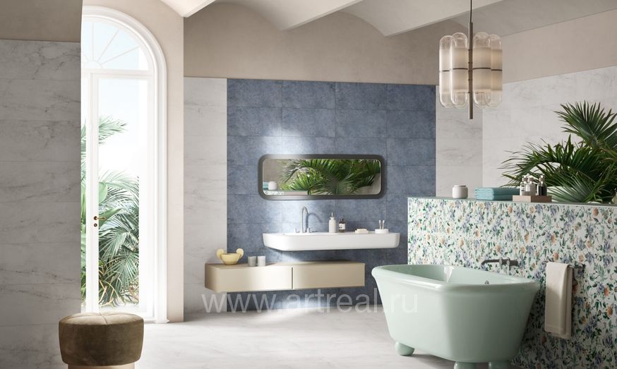 Керамогранит Naxos Orangerie в интерьере