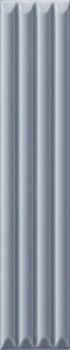 AVA Up настенная плитка Blue Cannettato Matte 5*25*9