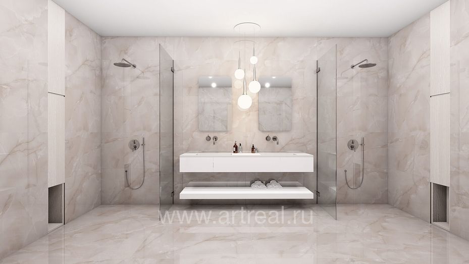 Керамогранит Gravita Heilo Onyx в интерьере