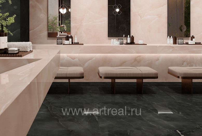 Atlas Concorde Marvel Onyx Керамогранит Atlas Concorde Marvel Onyx в интерьере