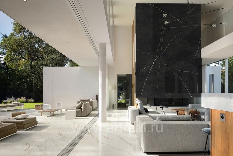 Керамогранит Atlas Concorde Marvel Meraviglia в интерьере