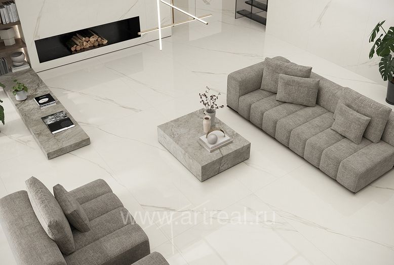 Керамогранит Atlas Concorde Marvel Meraviglia в интерьере