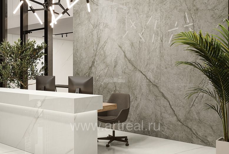 Керамогранит Atlas Concorde Marvel Meraviglia в интерьере