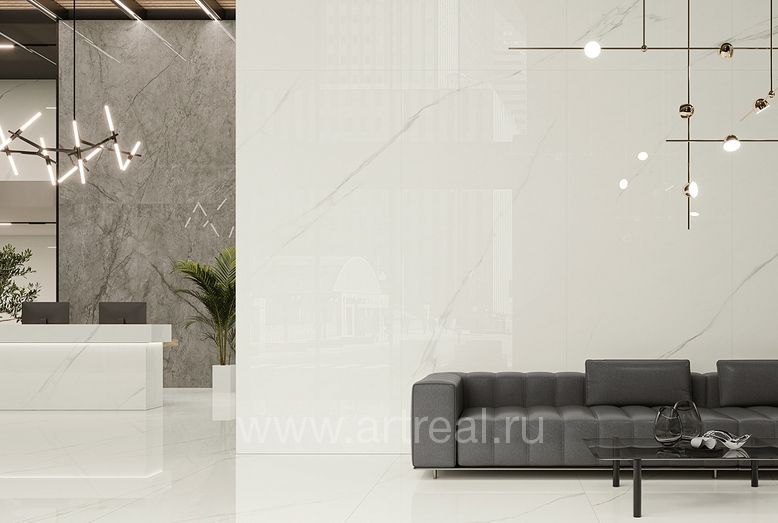 Керамогранит Atlas Concorde Marvel Meraviglia в интерьере