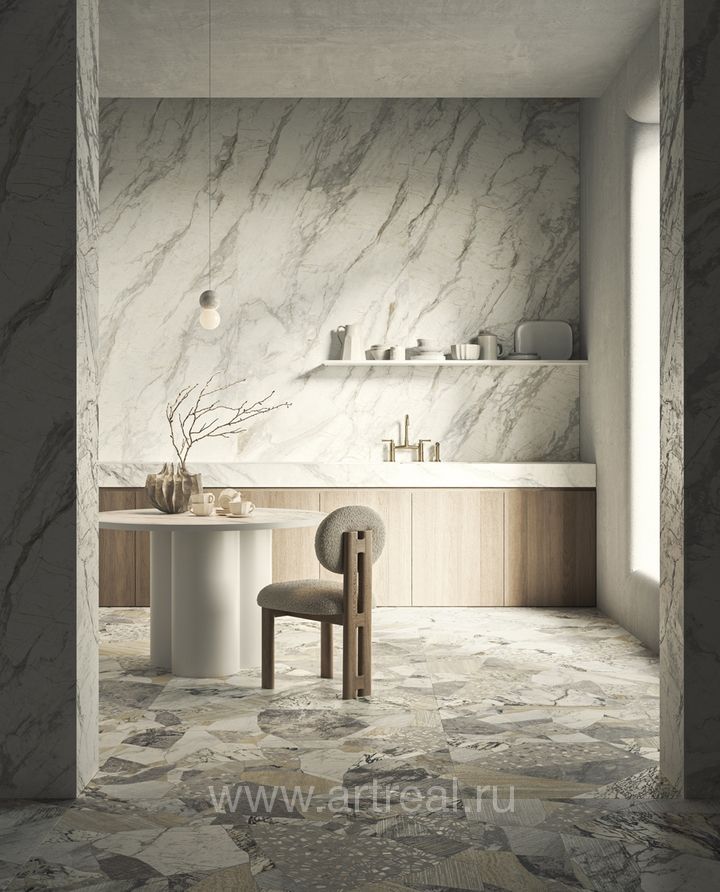 Керамогранит Delconca Marble Edition в интерьере
