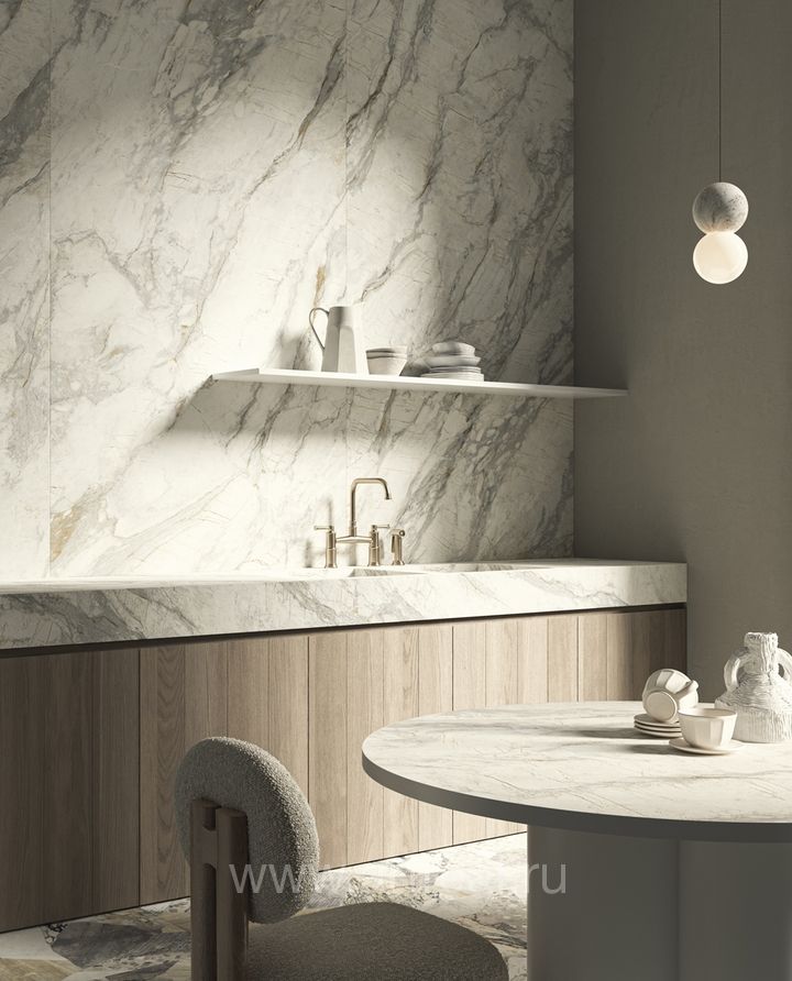 Керамогранит Delconca Marble Edition в интерьере