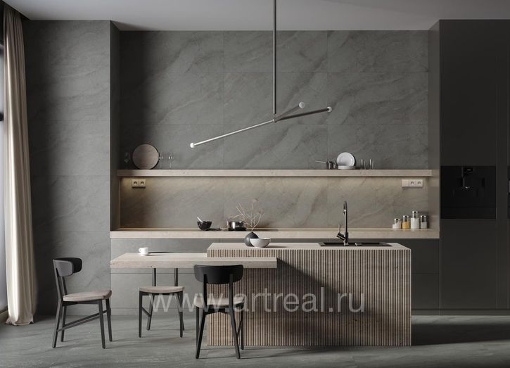 Керамогранит Kerranova Bereg в интерьере