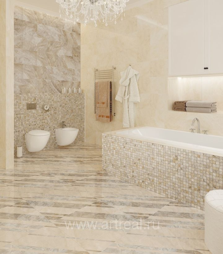 Керамогранит Kerranova Canyon в интерьере