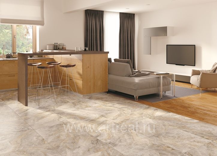 Керамогранит Kerranova Canyon в интерьере