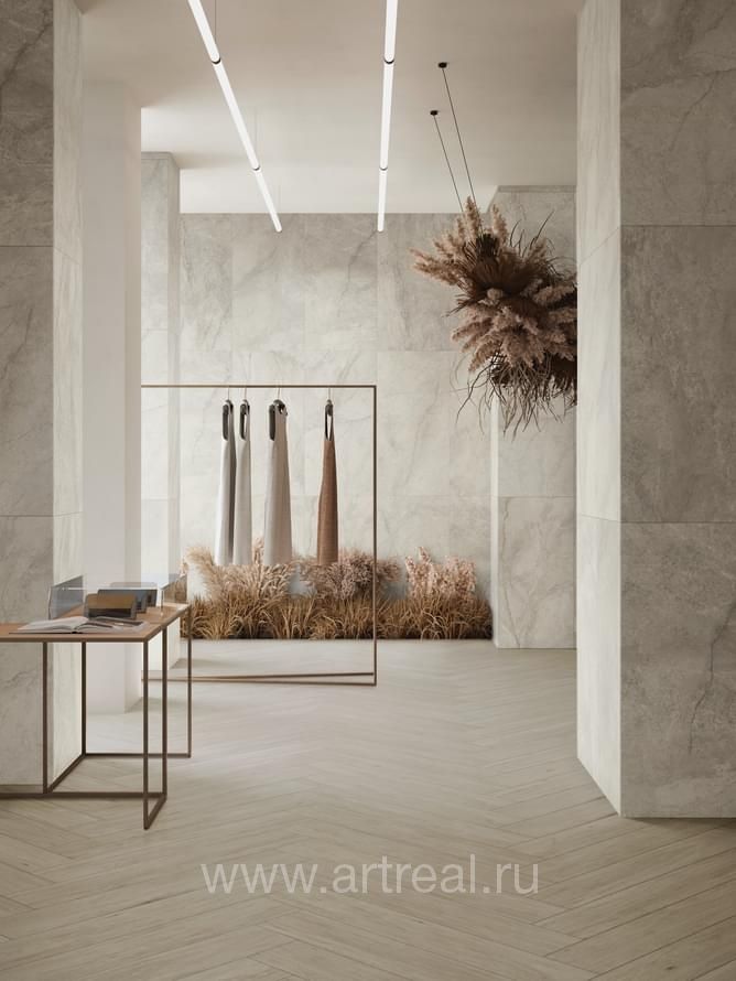 Vitra (Россия) OakWood Керамогранит Vitra (Россия) OakWood в интерьере