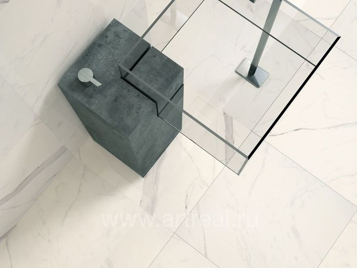 Керамогранит QUA Granite Calacatta в интерьере