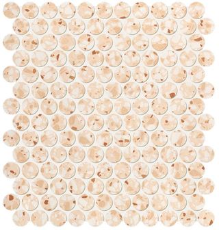Floor-Gres Glim мозаика Rosa Round Mosaico Matt 29.5*32.5