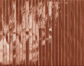 Floor-Gres Glim мозаика Rosso Cuore Tratti Mosaico Brillante 24*30.5