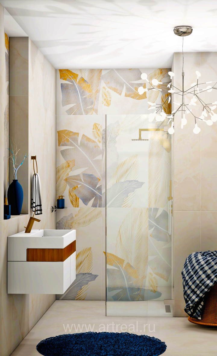 La Fenice Lumiere Керамогранит La Fenice Lumiere в интерьере