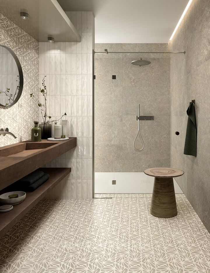 Керамогранит Marca Corona Terracreta в интерьере