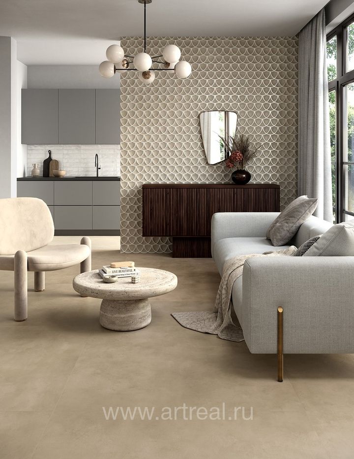 Керамогранит Marca Corona Terracreta в интерьере