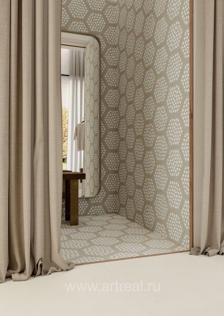 Керамогранит Marca Corona Terracreta в интерьере