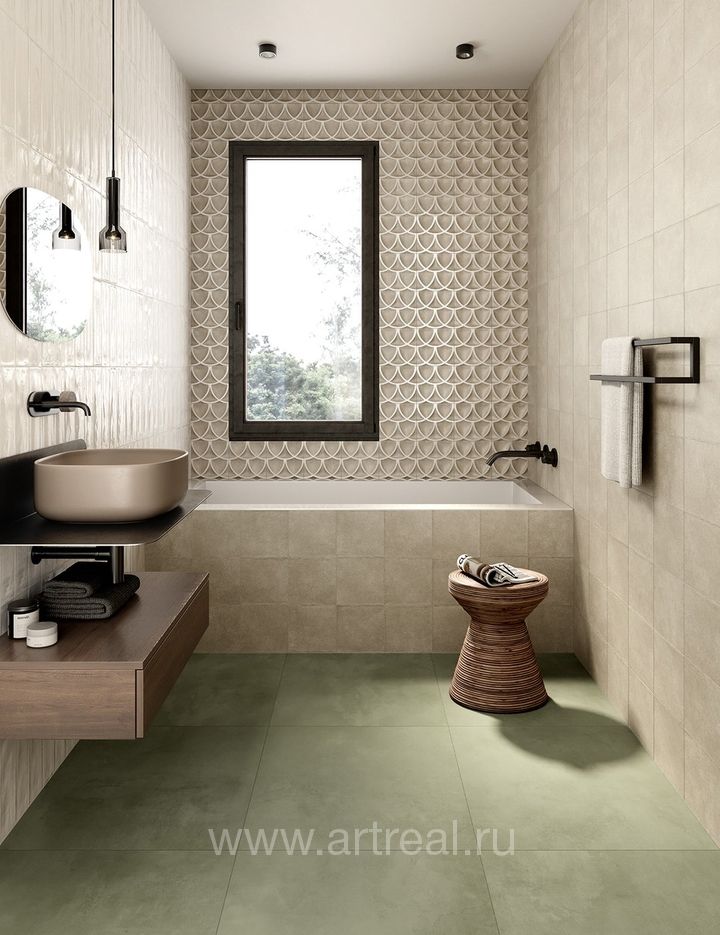 Керамогранит Marca Corona Terracreta в интерьере