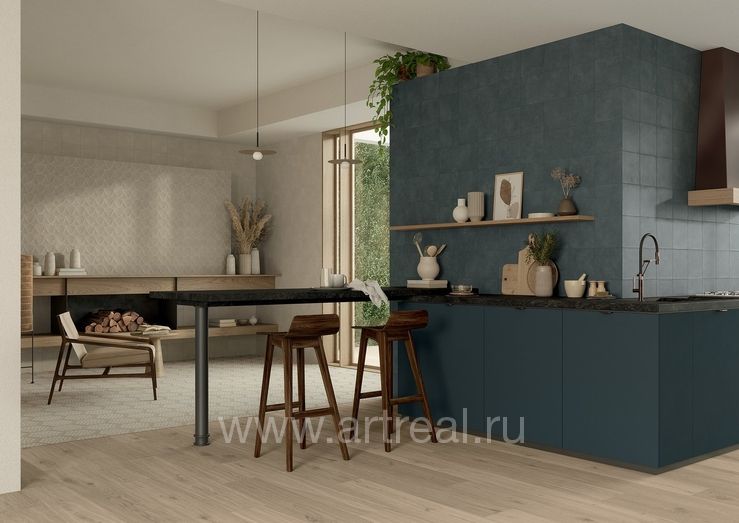 Керамогранит Marca Corona Terracreta в интерьере