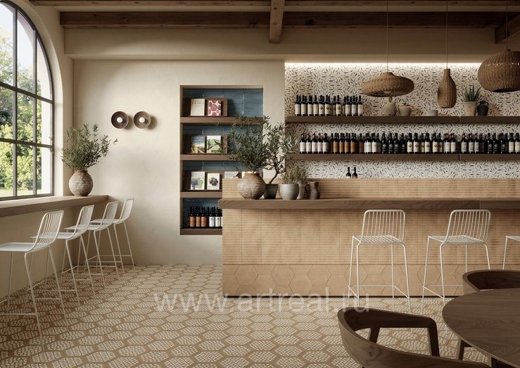 Керамогранит Marca Corona Terracreta в интерьере