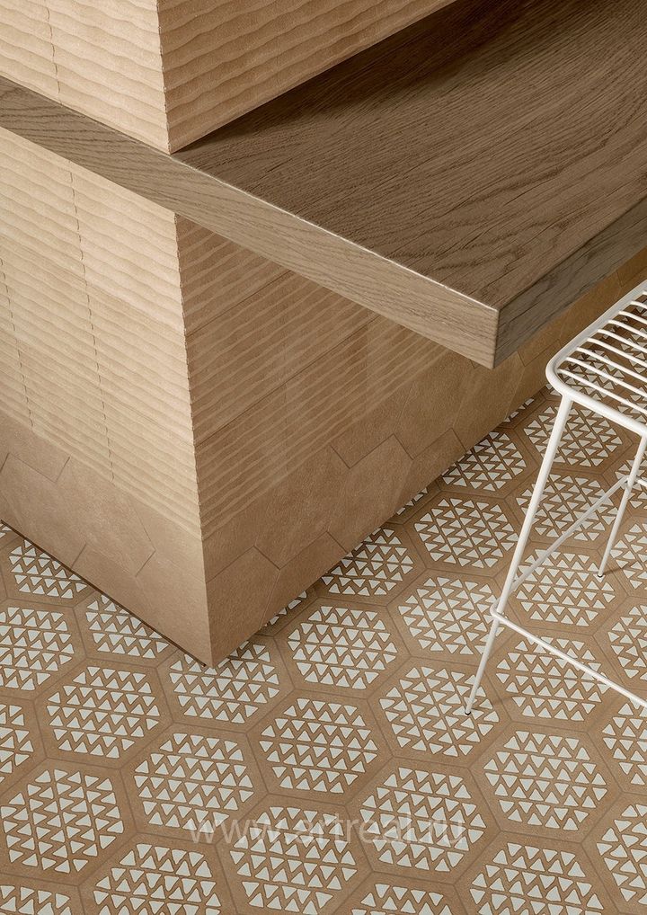 Керамогранит Marca Corona Terracreta в интерьере