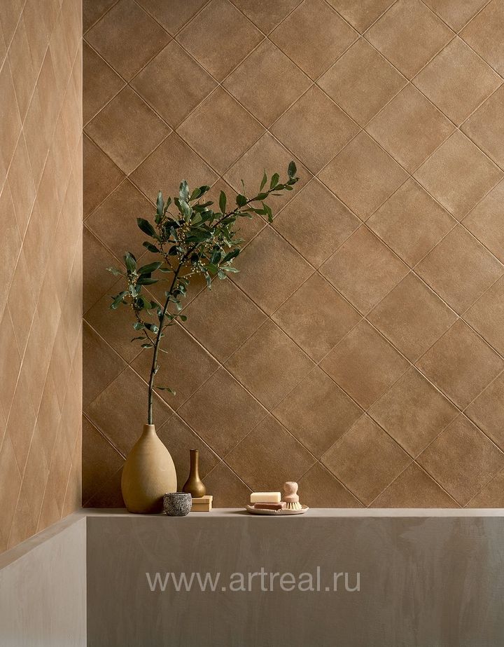 Керамогранит Marca Corona Terracreta в интерьере