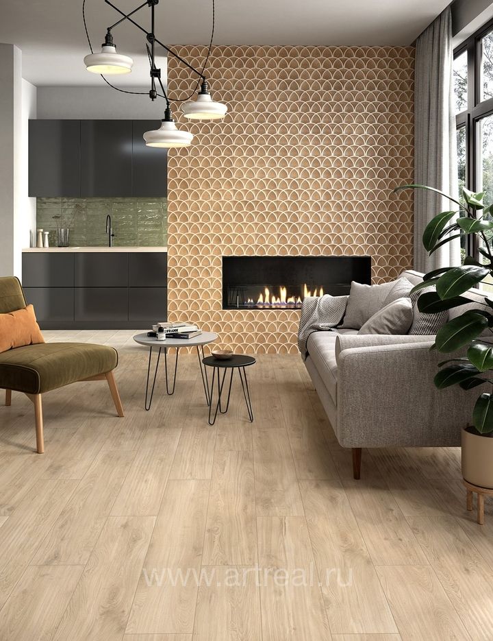 Керамогранит Marca Corona Terracreta в интерьере