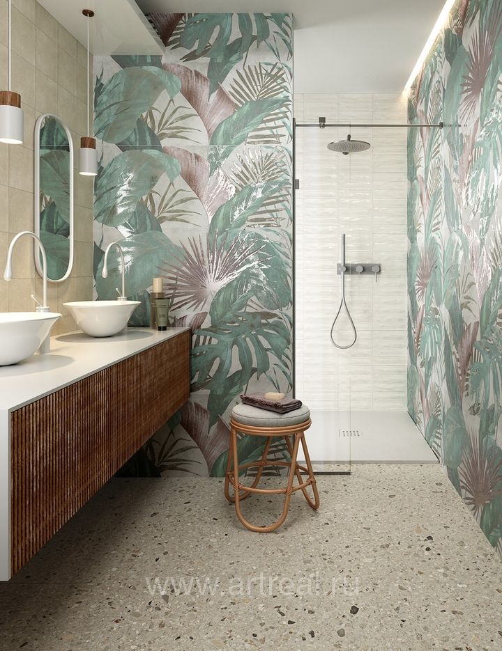 Керамогранит Marca Corona Terracreta в интерьере