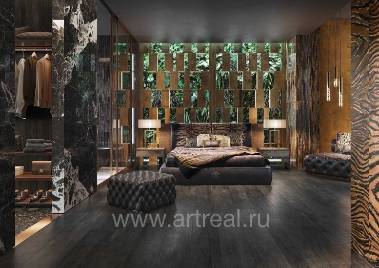 Roberto Cavalli The Wild Spirit Керамогранит Roberto Cavalli The Wild Spirit в интерьере