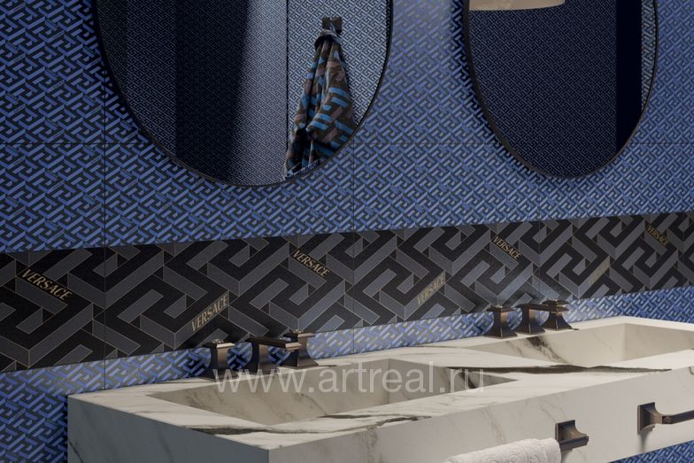 Керамогранит Versace Icons в интерьере