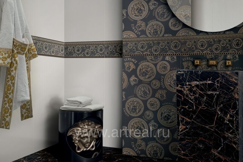 Керамогранит Versace Icons в интерьере