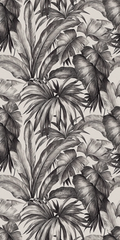 Versace Icons керамогранит Palm Black/White 60*120*7