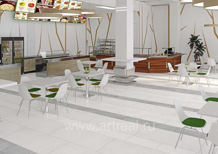 Керамогранит Grasaro Beton в интерьере