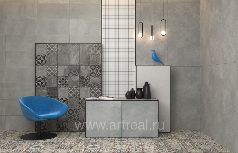 Керамогранит Grasaro Granella в интерьере