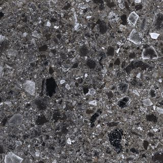 Kerranova Terrazzo керамогранит Dark Grey Matt 60*60*10