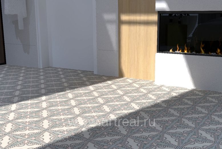 Revoir Paris Bel Histoire Керамогранит Revoir Paris Bel Histoire в интерьере