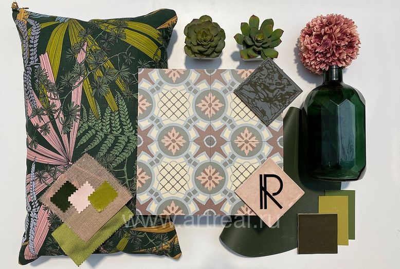 Revoir Paris Bel Histoire Керамогранит Revoir Paris Bel Histoire в интерьере