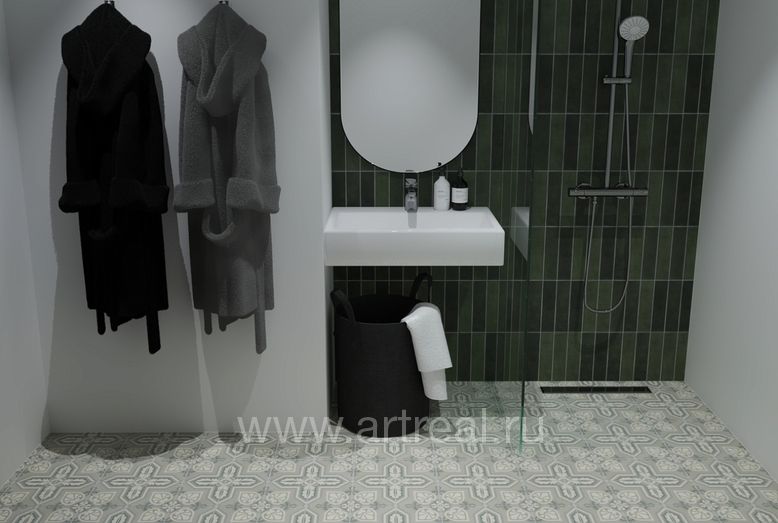 Revoir Paris Bel Histoire Керамогранит Revoir Paris Bel Histoire в интерьере