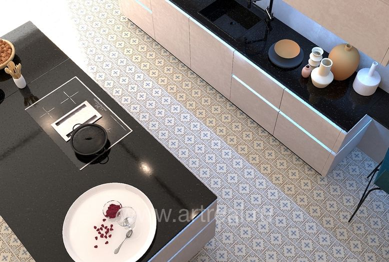 Revoir Paris Bel Histoire Керамогранит Revoir Paris Bel Histoire в интерьере