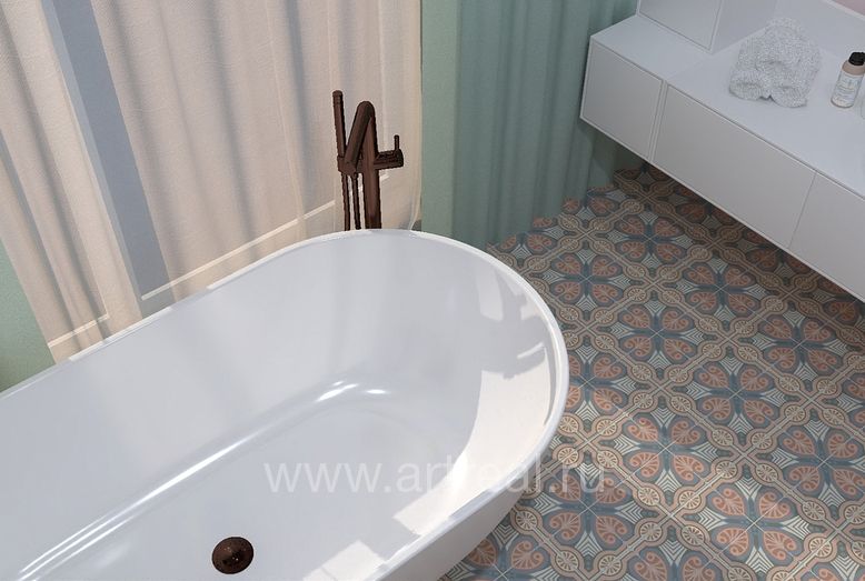 Revoir Paris Bel Histoire Керамогранит Revoir Paris Bel Histoire в интерьере