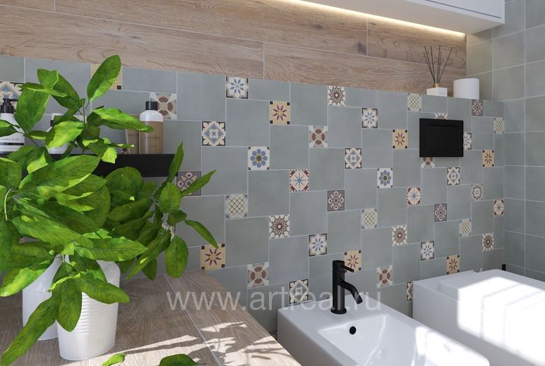 Revoir Paris Bel Histoire Керамогранит Revoir Paris Bel Histoire в интерьере