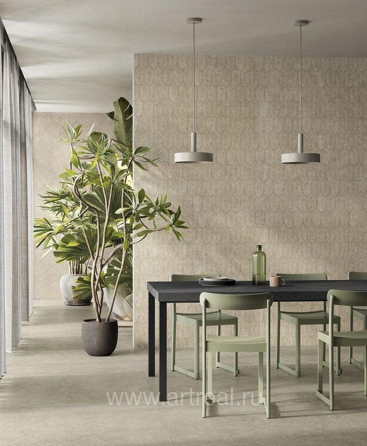 Керамогранит Fondovalle Background в интерьере