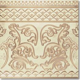 Mapisa Louvre декор Cenefa Crema Marfil 60.7*60.7