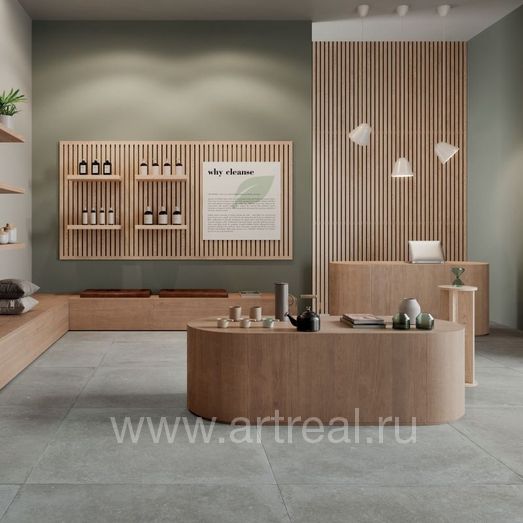 Керамогранит Flaviker Nordik Stone в интерьере