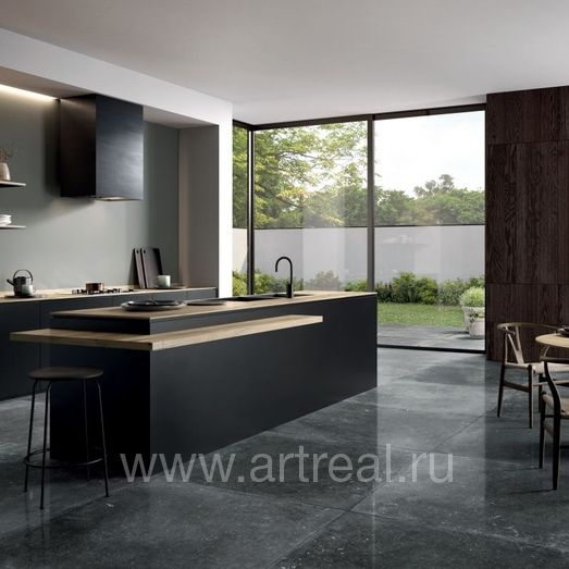 Керамогранит Flaviker Nordik Stone в интерьере