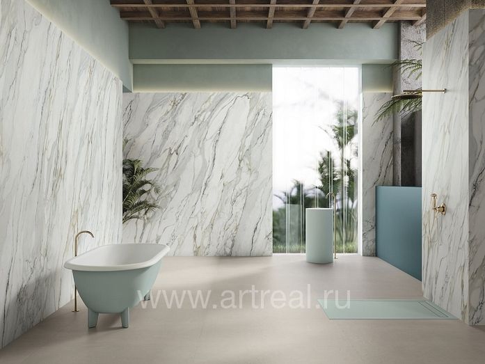 Керамогранит Ape Ceramica Arabescato в интерьере