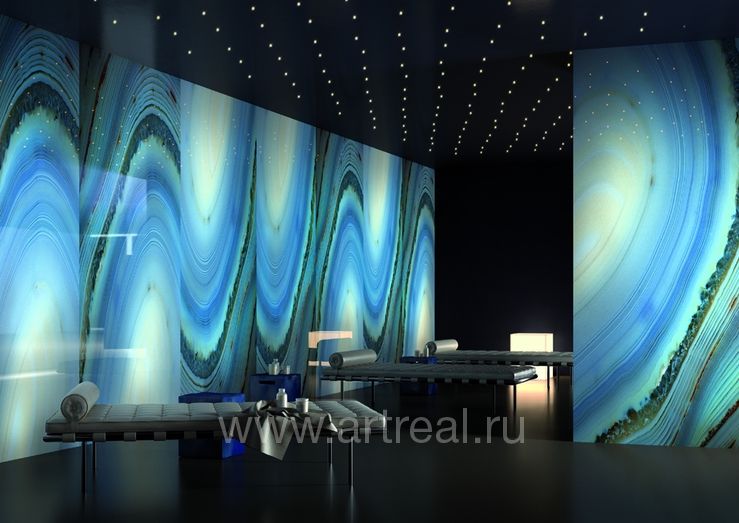 Керамогранит Graniti Fiandre Precious Stones в интерьере