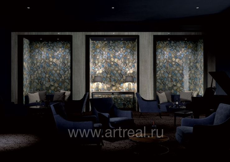 Керамогранит Graniti Fiandre Precious Stones в интерьере