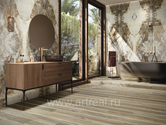 Керамогранит Ape Ceramica Gold Hard в интерьере