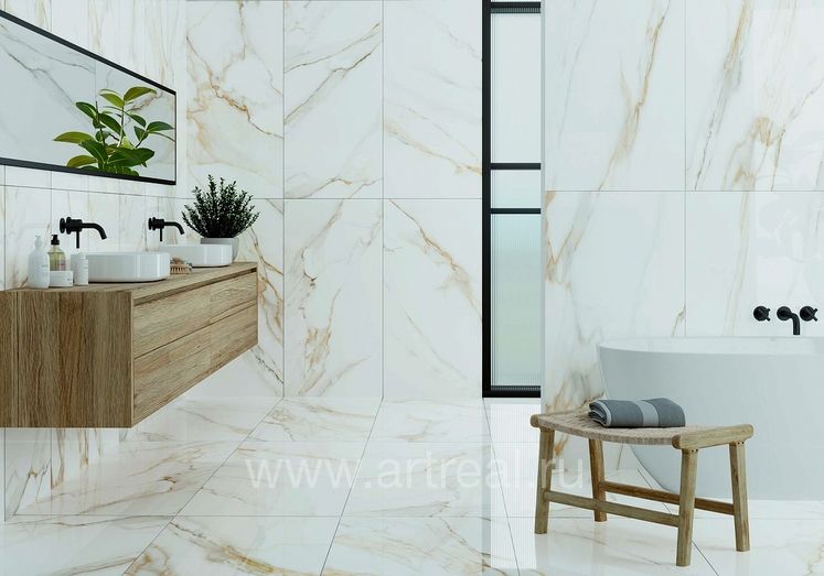 Керамогранит STN Ceramica Lumiere в интерьере